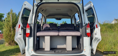 Mise à niveau du plancher - 5 pièces (hauteur 26 cm) par exemple pour Ford Tourneo Courier
