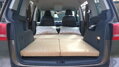 Mise à niveau du plancher pour VW Touran 2003-2015, 5 sièges avec double plancher dans le coffre et 7 sièges