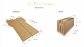 SPACEBED® Exclusif L 200cm Marron