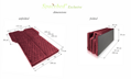 SPACEBED® Exclusif S 180cm Magic Rosé