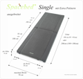 SPACEBED® Single M 190cm Vert