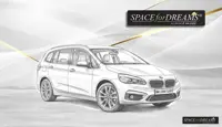 SPACEBED® - mousse pour lit de voiture pour BMW 2 Grand Tourer