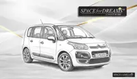 SPACEBED® - matelas en mousse de voyage pour Citroën C3 Picasso