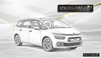 SPACEBED® - matelas en mousse pour le camping en voiture pour Citroën Grand C4 Picasso