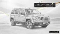 Matelas de voiture pliable SPACEBED® pour Jeep Patriot