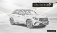 Matelas en mousse à mémoire de forme pour voiture - SPACEBED® pour Mercedes Benz GLC, Coupé