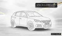SPACEBED® - lit pour voiture - Peugeot 308 5D Hatchback