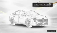 SPACEBED® - mousse pour lit de voiture Peugeot 508 GT