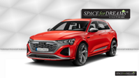 SPACEBED® - matelas en mousse pour coffre de voiture Audi Q8 e-tron, Q8 e-tron Sportback