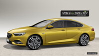 Backseat foam mattress - SPACEBED® for Opel Insignia 5D Hatchback B