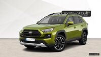 Trunk foam mattress - SPACEBED® for  Toyota RAV4 gen. V. 