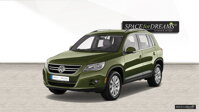 Car air mattress vs. foam car mattress SPACEBED® - VW Tiguan 1