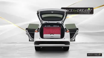 Ce matelas de voyage de couleur Magic Rosé offre une manipulation en 60 secondes pour faciliter vos vacances.